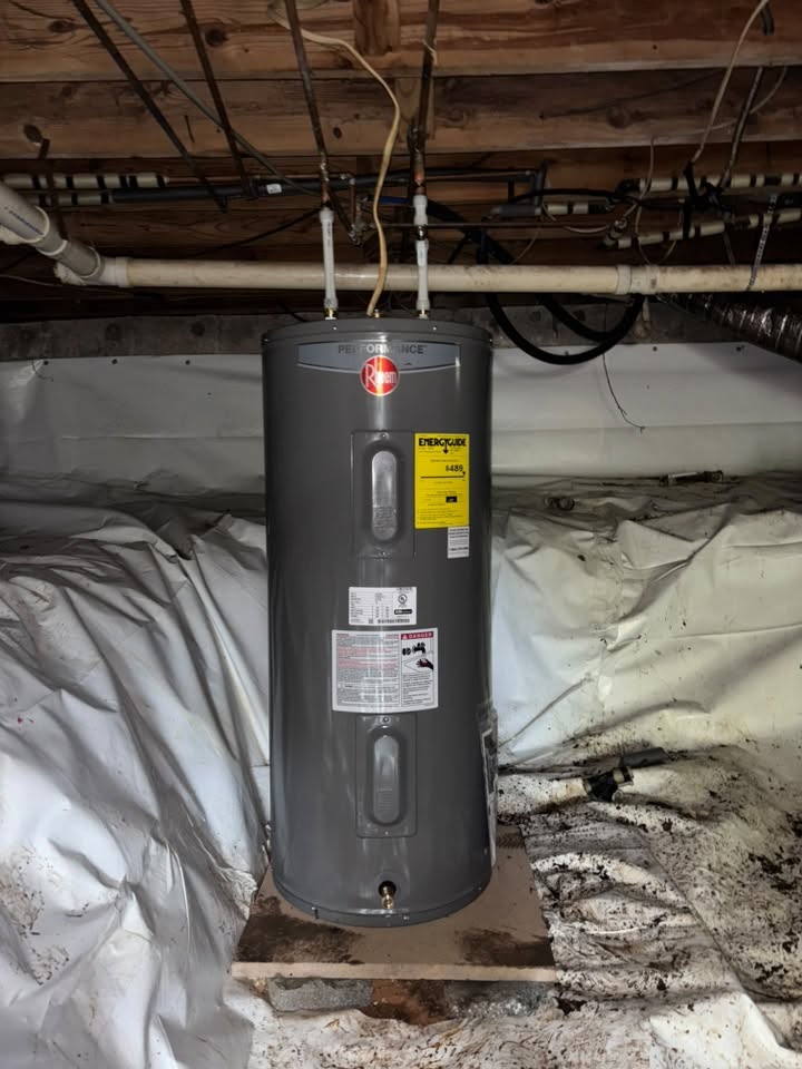 Water heater installation by K&S Contracting LLC